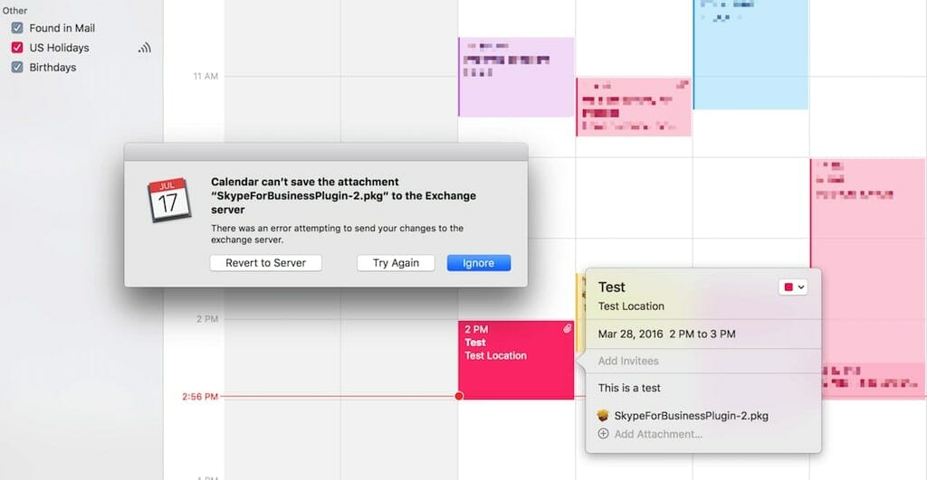outlook for mac copy entry from one calendar to another